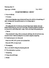 Giáo án tự chọn Ngữ văn lớp 10 - Tiết 1 Đoạn trích Mtao  Mxây - Năm học 2016-2017